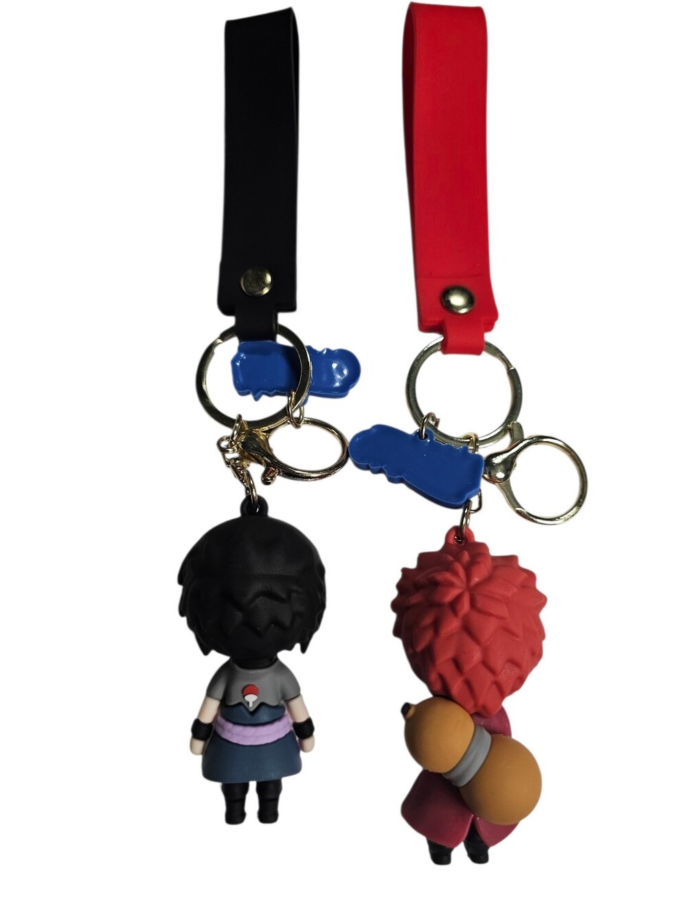 Naruto (Pick 1) Anime Keychains - Sasuke Uchiha Or Gaara. NWOT - Picture 2 of 2